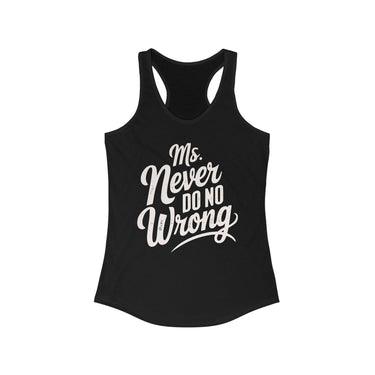 Wallen Ms Never Do No Wrong Racerback Tank - Sunlit Funlit Country Music Tees